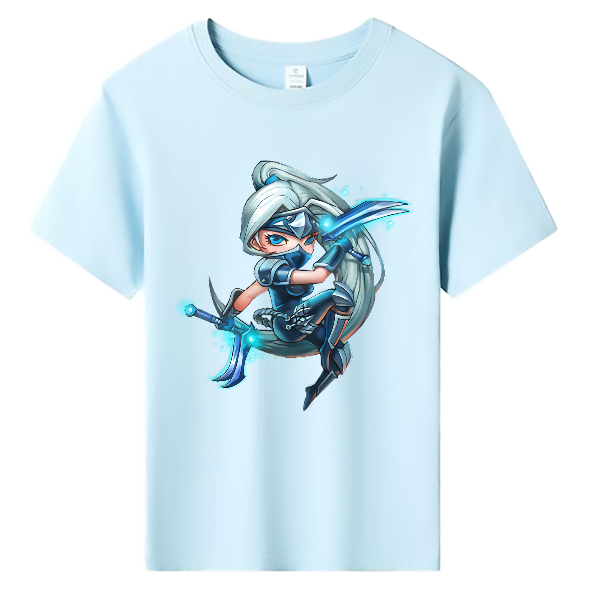 （画像用） リーグ・オブ・レジェンド League of Legends LOL 綿100％キッズTシャツ（フロントプリント）